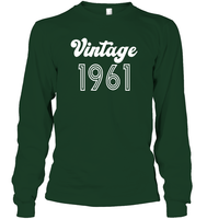 1961 Retro Vintage Birth Year Blast Unisex Long Sleeve Classic Tee