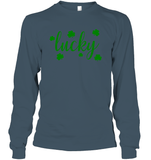 Lucky St Patrick's Day Shirt Unisex Long Sleeve Classic Tee