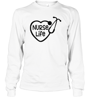 Nurse Life Nurse Shirt Unisex Long Sleeve Classic Tee