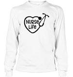 Nurse Life Nurse Shirt Unisex Long Sleeve Classic Tee
