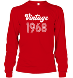 1968 Retro Vintage Birth Year Blast Unisex Long Sleeve Classic Tee