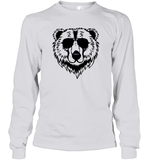 Cool Grizzly Bear Shirt Unisex Long Sleeve Classic Tee