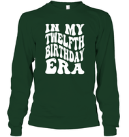 In My Twelfth Birthday Era Birthday Shirt Unisex Long Sleeve Classic Tee