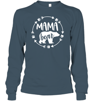 Mama Bear Family Shirt Unisex Long Sleeve Classic Tee