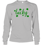 Lucky St Patrick's Day Shirt Unisex Long Sleeve Classic Tee