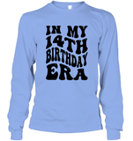 In My 14th Birthday Era Birthday Shirt Unisex Long Sleeve Classic Tee