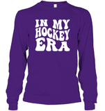 In My Hockey Era Sports Shirt Unisex Long Sleeve Classic Tee