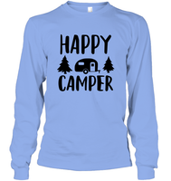 Happy Camper Unisex Long Sleeve Classic Tee