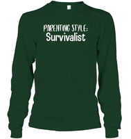 Parenting Syle: Survivalist Family Shirt Unisex Long Sleeve Classic Tee