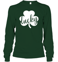 Lucky St Patrick's Day Shirt Unisex Long Sleeve Classic Tee