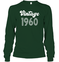 1960 Retro Vintage Birth Year Blast Unisex Long Sleeve Classic Tee