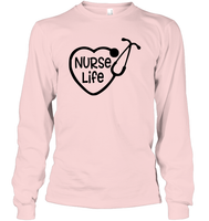 Nurse Life Nurse Shirt Unisex Long Sleeve Classic Tee