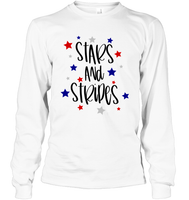 Stars And Stripes 4th Of July Shirt Unisex Short Sleeve, Long Sleeve, Hoodies, Sweatshirt