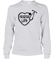 Nurse Life Nurse Shirt Unisex Long Sleeve Classic Tee