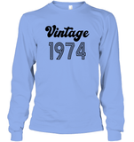 1974 Retro Vintage Birth Year Blast Unisex Long Sleeve Classic Tee