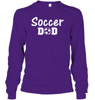 Soccer Dad Sports Shirt Unisex Long Sleeve Classic Tee