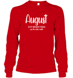 August Birthday Month Unisex Long Sleeve Classic Tee