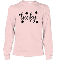 Lucky St Patrick's Day Shirt Unisex Long Sleeve Classic Tee