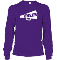 Cheer T Shirt Unisex Long Sleeve Classic Tee