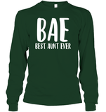 BAE Best Aunt Ever Family Shirt Unisex Long Sleeve Classic Tee