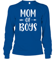 Mom Of Boys Family Shirt Unisex Long Sleeve Classic Tee