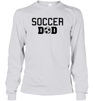 Soccer Dad Sports Shirt Unisex Long Sleeve Classic Tee
