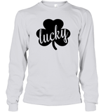 Lucky St Patrick's Day Shirt Unisex Long Sleeve Classic Tee