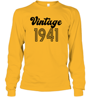 1941 Retro Vintage Birth Year Blast Unisex Long Sleeve Classic Tee