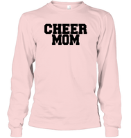 Cheer Mom T Shirt Unisex Long Sleeve Classic Tee