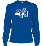 Cheer Mom With Megaphone Unisex Long Sleeve Classic Tee