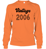 2006 Retro Vintage Birth Year Blast Unisex Long Sleeve Classic Tee