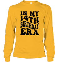 In My 14th Birthday Era Birthday Shirt Unisex Long Sleeve Classic Tee