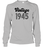 1945 Retro Vintage Birth Year Blast Unisex Long Sleeve Classic Tee