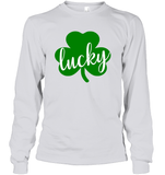 Lucky St Patrick's Day Shirt Unisex Long Sleeve Classic Tee