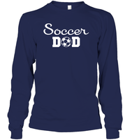 Soccer Dad Sports Shirt Unisex Long Sleeve Classic Tee
