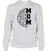 Cheer Mom With Pom Pom Unisex Long Sleeve Classic Tee