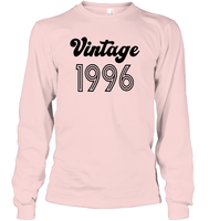 1996 Retro Vintage Birth Year Blast Unisex Long Sleeve Classic Tee