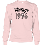 1996 Retro Vintage Birth Year Blast Unisex Long Sleeve Classic Tee