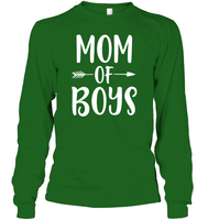 Mom Of Boys Family Shirt Unisex Long Sleeve Classic Tee