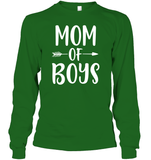 Mom Of Boys Family Shirt Unisex Long Sleeve Classic Tee