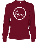 Love Valentine's Day Unisex Long Sleeve Classic Tee