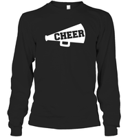 Cheer T Shirt Unisex Long Sleeve Classic Tee