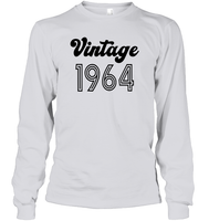 1964 Retro Vintage Birth Year Blast Unisex Long Sleeve Classic Tee