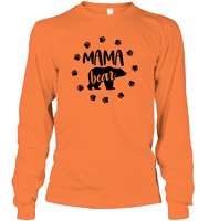 Mama Bear Family Shirt Unisex Long Sleeve Classic Tee