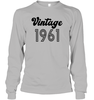 1961 Retro Vintage Birth Year Blast Unisex Long Sleeve Classic Tee