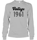 1961 Retro Vintage Birth Year Blast Unisex Long Sleeve Classic Tee