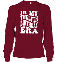 In My Twelfth Birthday Era Birthday Shirt Unisex Long Sleeve Classic Tee