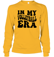 In My Volleyball Era Sports Shirt Unisex Long Sleeve Classic Tee