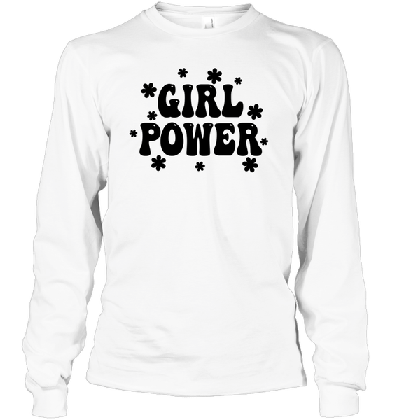 Girl Power Shirt Unisex Long Sleeve Classic Tee
