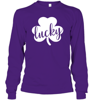 Lucky St Patrick's Day Shirt Unisex Long Sleeve Classic Tee